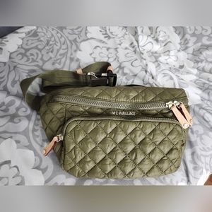 MZ Wallace Metro sling in moss